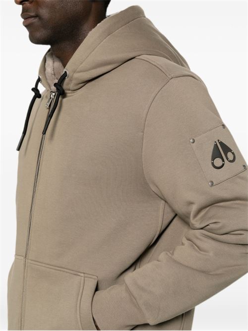 Felpa con cappuccio Moose Knuckles Classic Bunny da uomo con interno effetto pelliccia MOOSE KNUCKLES | M32MS6002019